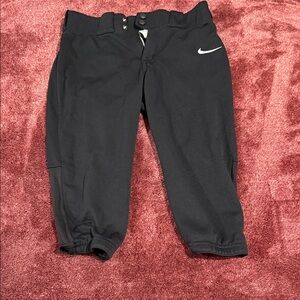 Nike  Black Casual Bottoms